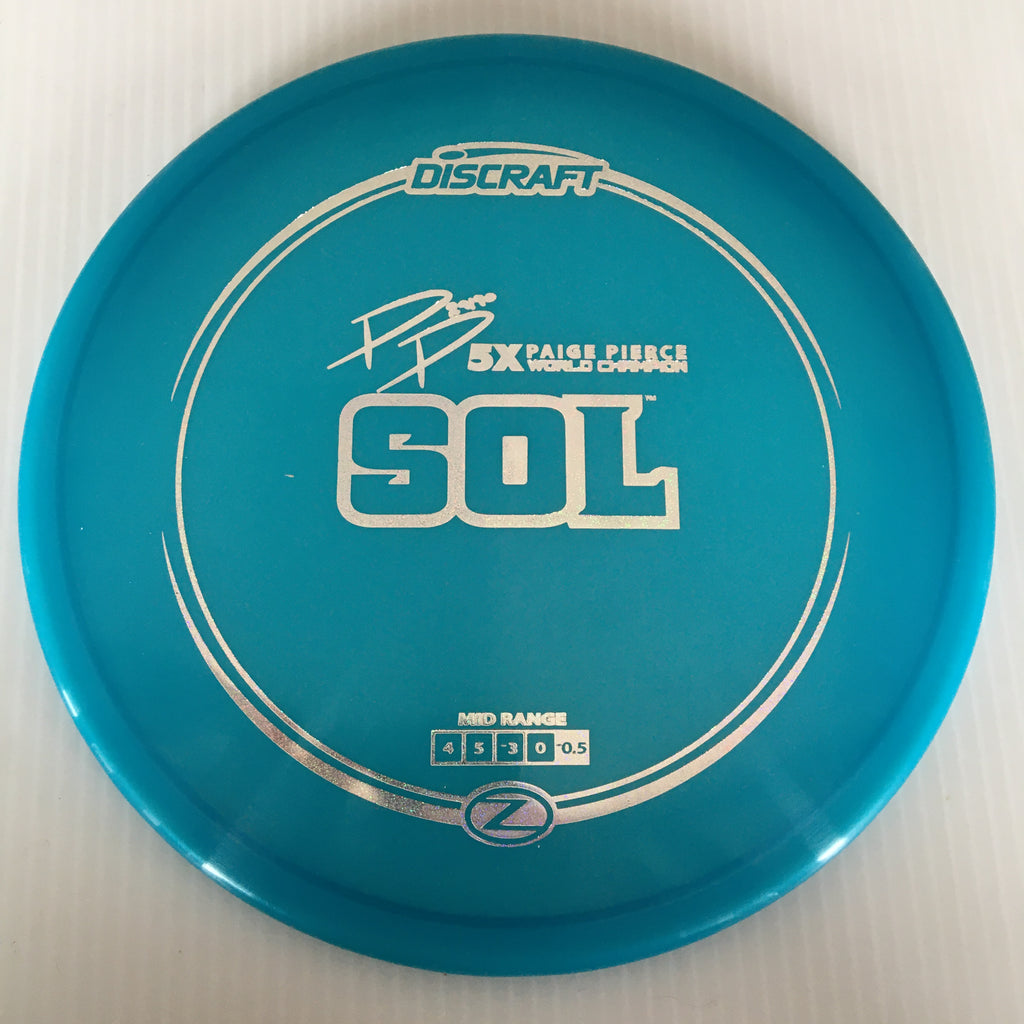 Discraft 5x Paige Pierce Z Sol 4/5/-3/0