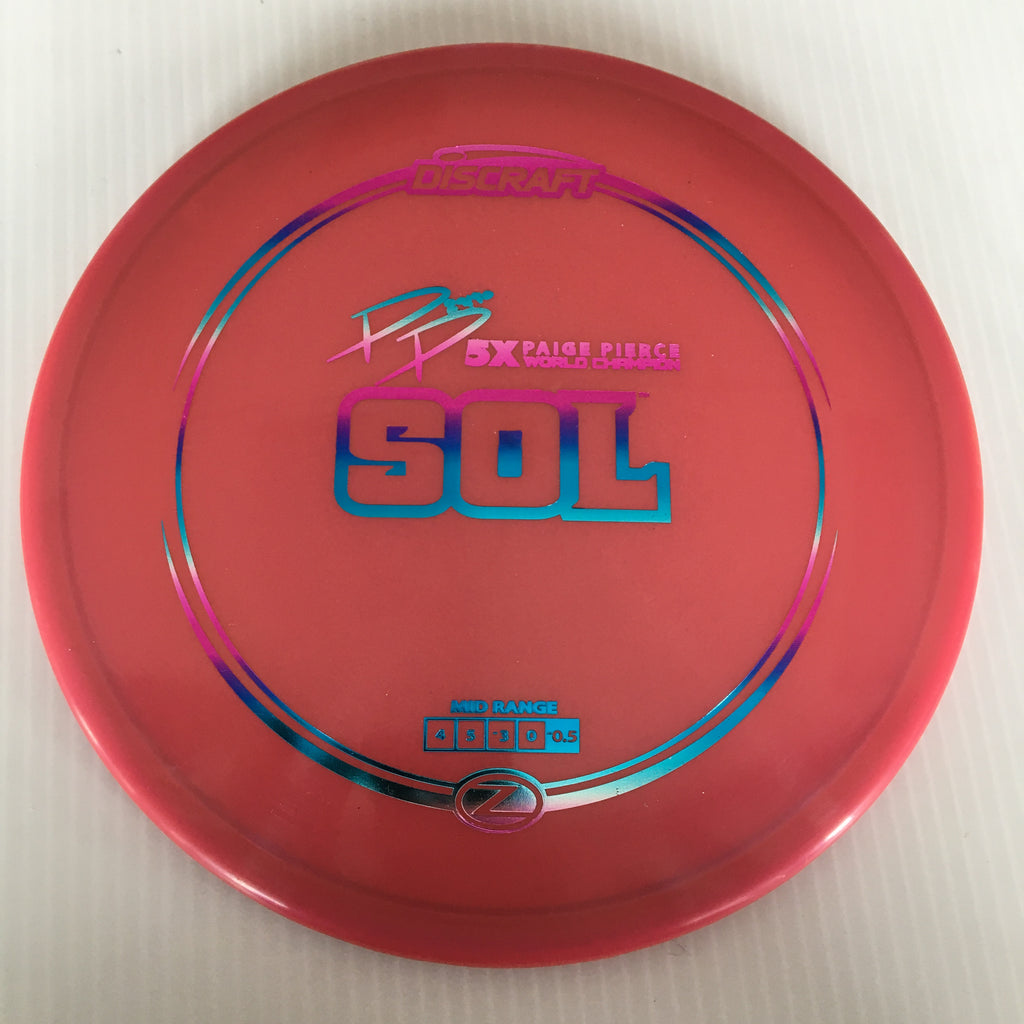 Discraft 5x Paige Pierce Z Sol 4/5/-3/0