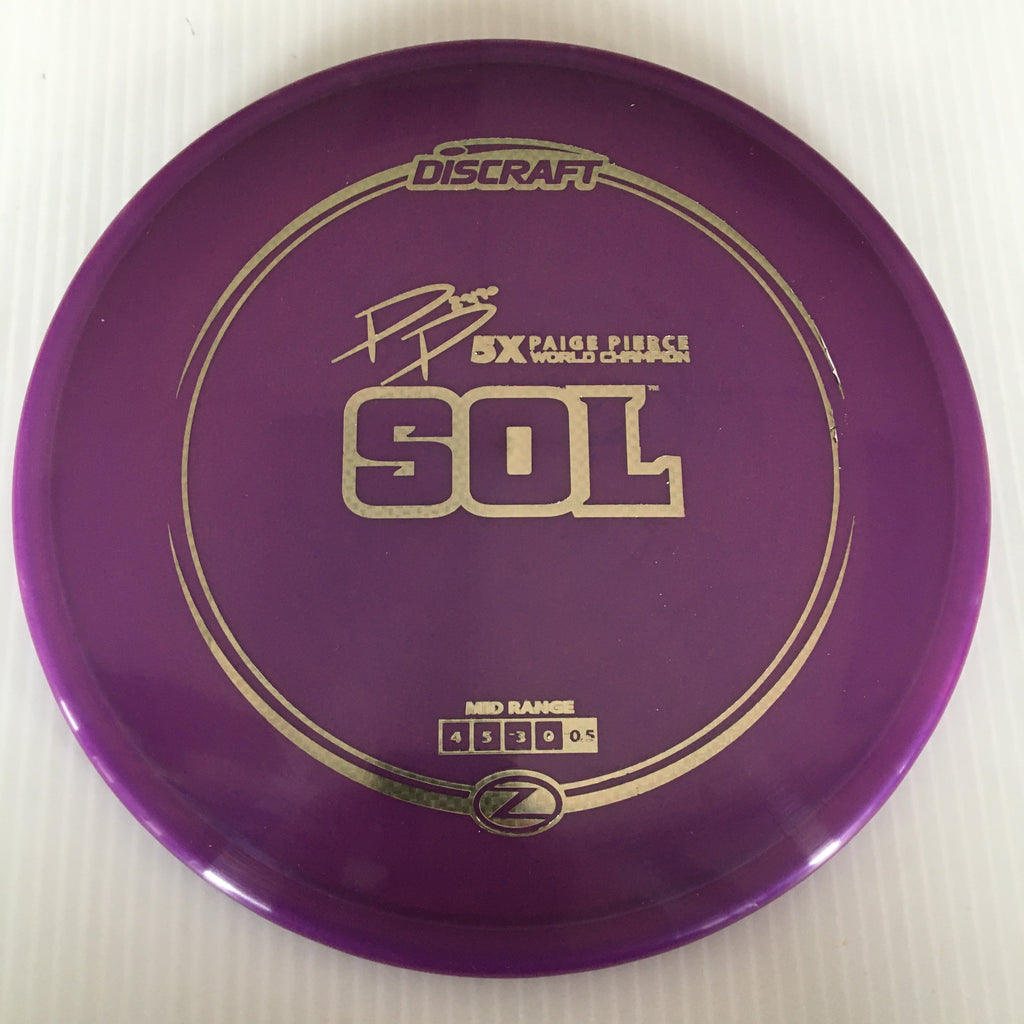 Discraft 5x Paige Pierce Z Sol 4/5/-3/0