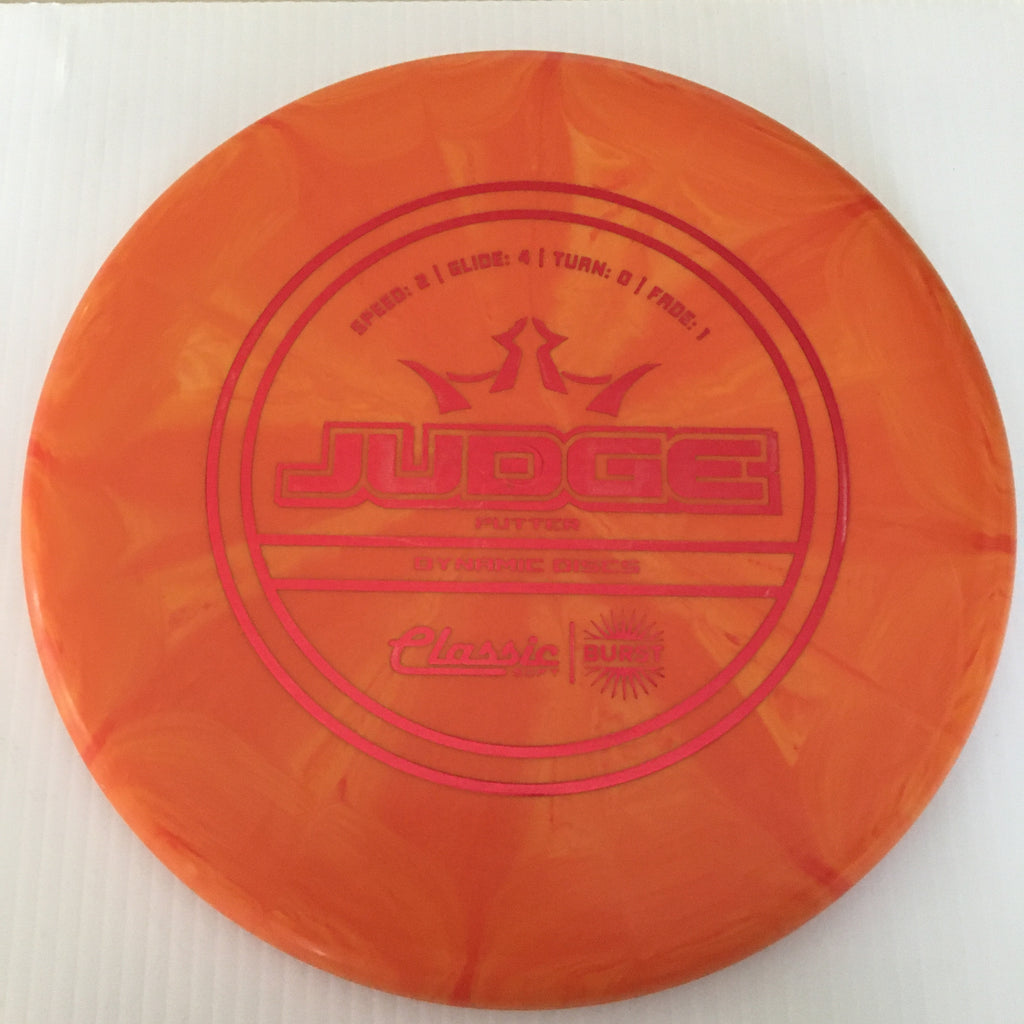 Dynamic Discs Classic Soft Burst Judge 2/4/0/1