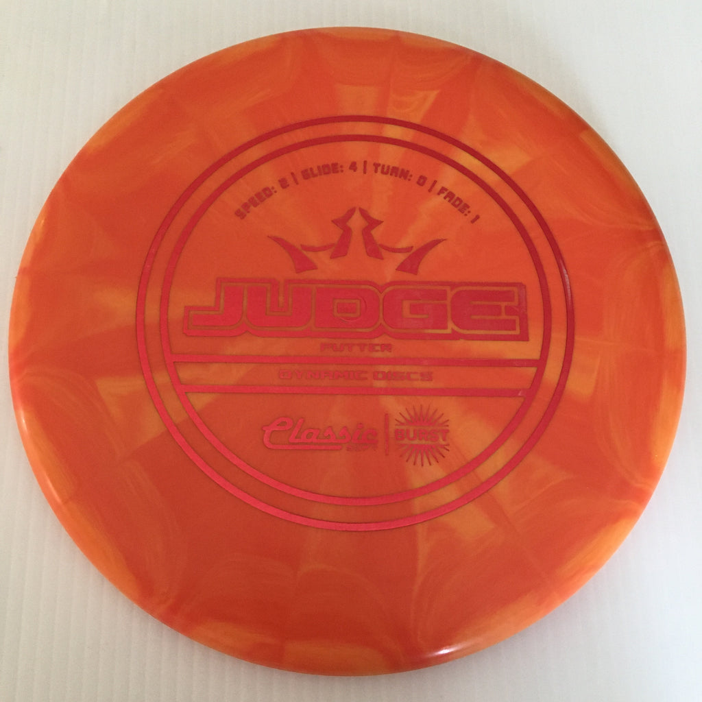 Dynamic Discs Classic Soft Burst Judge 2/4/0/1