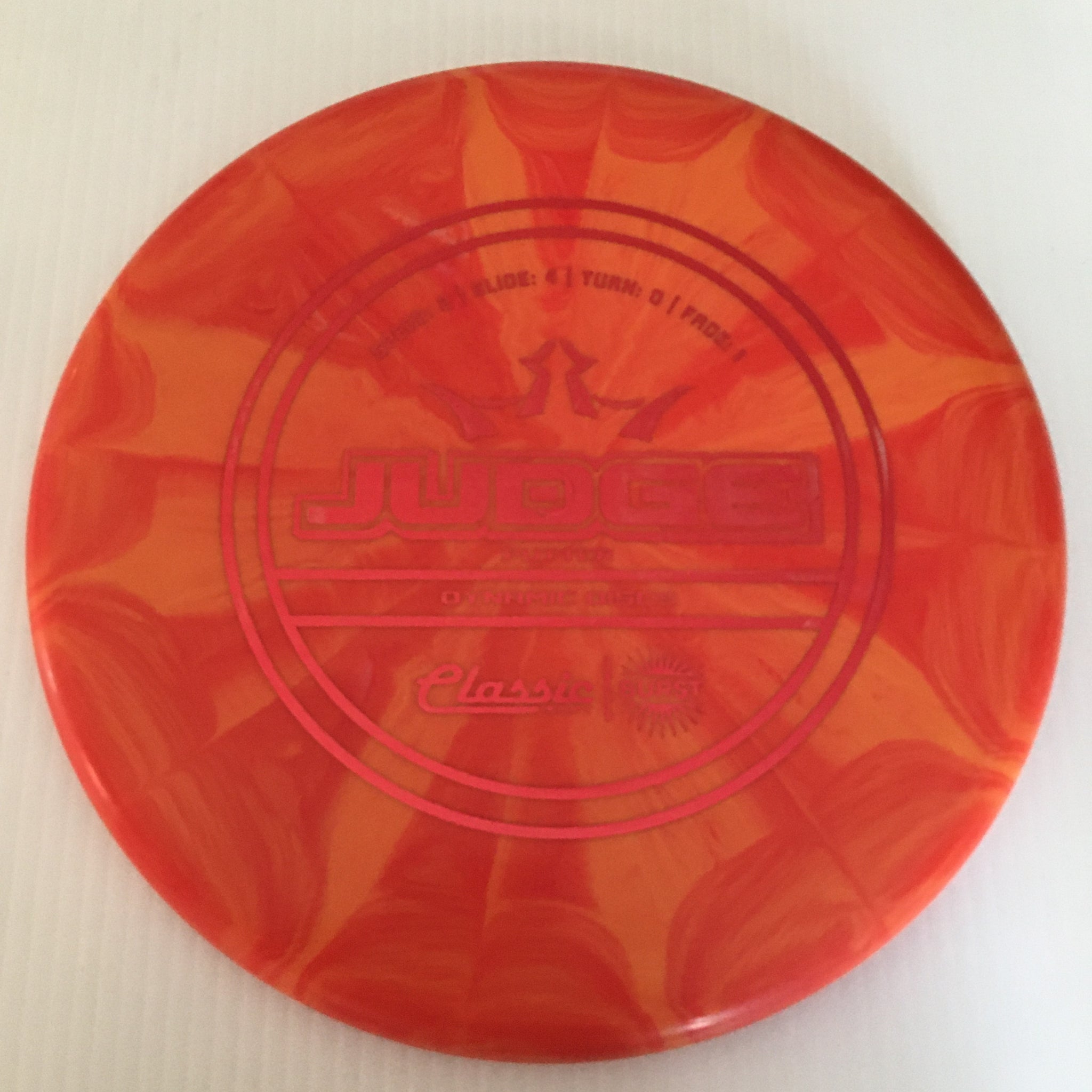 Dynamic Discs Classic Soft Burst Judge 2/4/0/1
