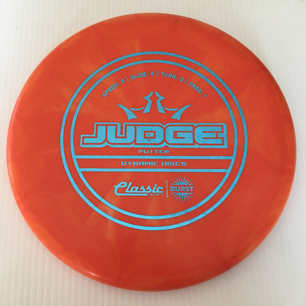 Dynamic Discs Classic Soft Burst Judge 2/4/0/1