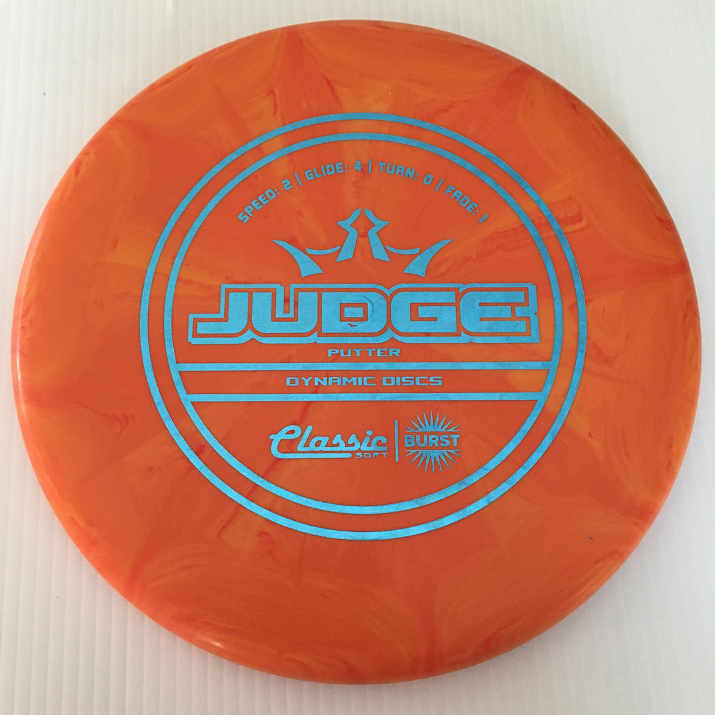 Dynamic Discs Classic Soft Burst Judge 2/4/0/1