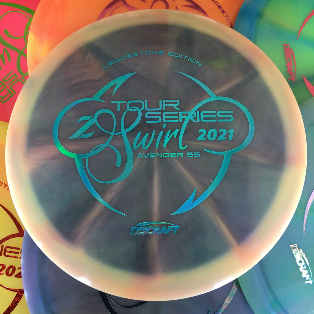 Discraft 2021 Ledgestone Tour Series Z Swirl Avenger SS 10/5/-3/1