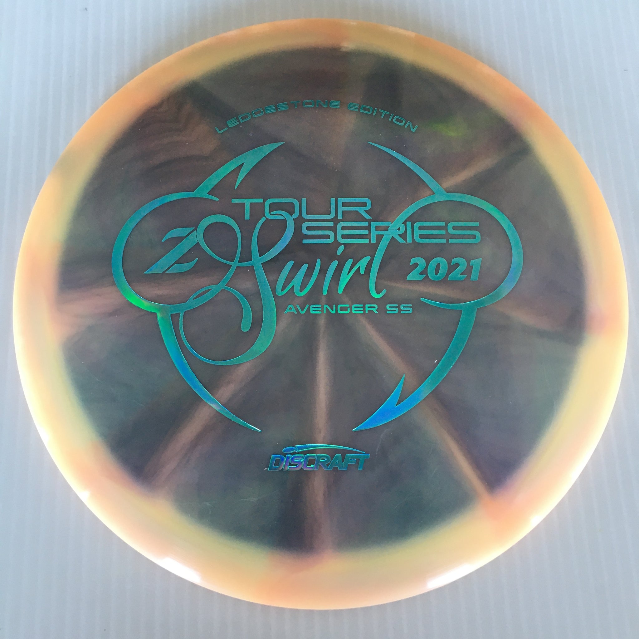 Discraft 2021 Ledgestone Tour Series Z Swirl Avenger SS 10/5/-3/1