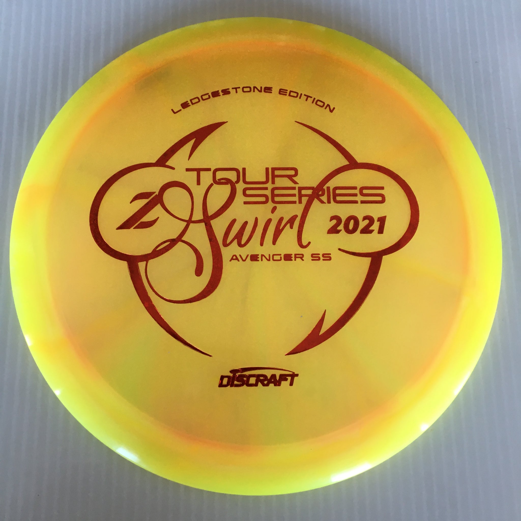 Discraft 2021 Ledgestone Tour Series Z Swirl Avenger SS 10/5/-3/1