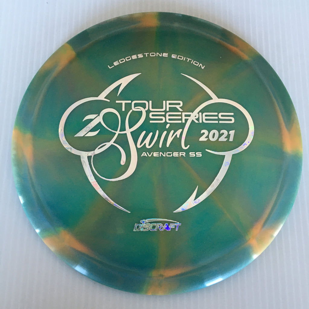 Discraft 2021 Ledgestone Tour Series Z Swirl Avenger SS 10/5/-3/1
