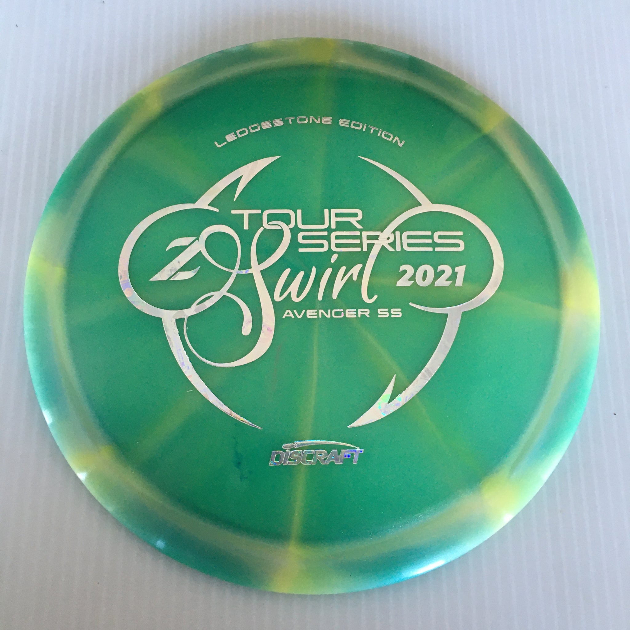 Discraft 2021 Ledgestone Tour Series Z Swirl Avenger SS 10/5/-3/1