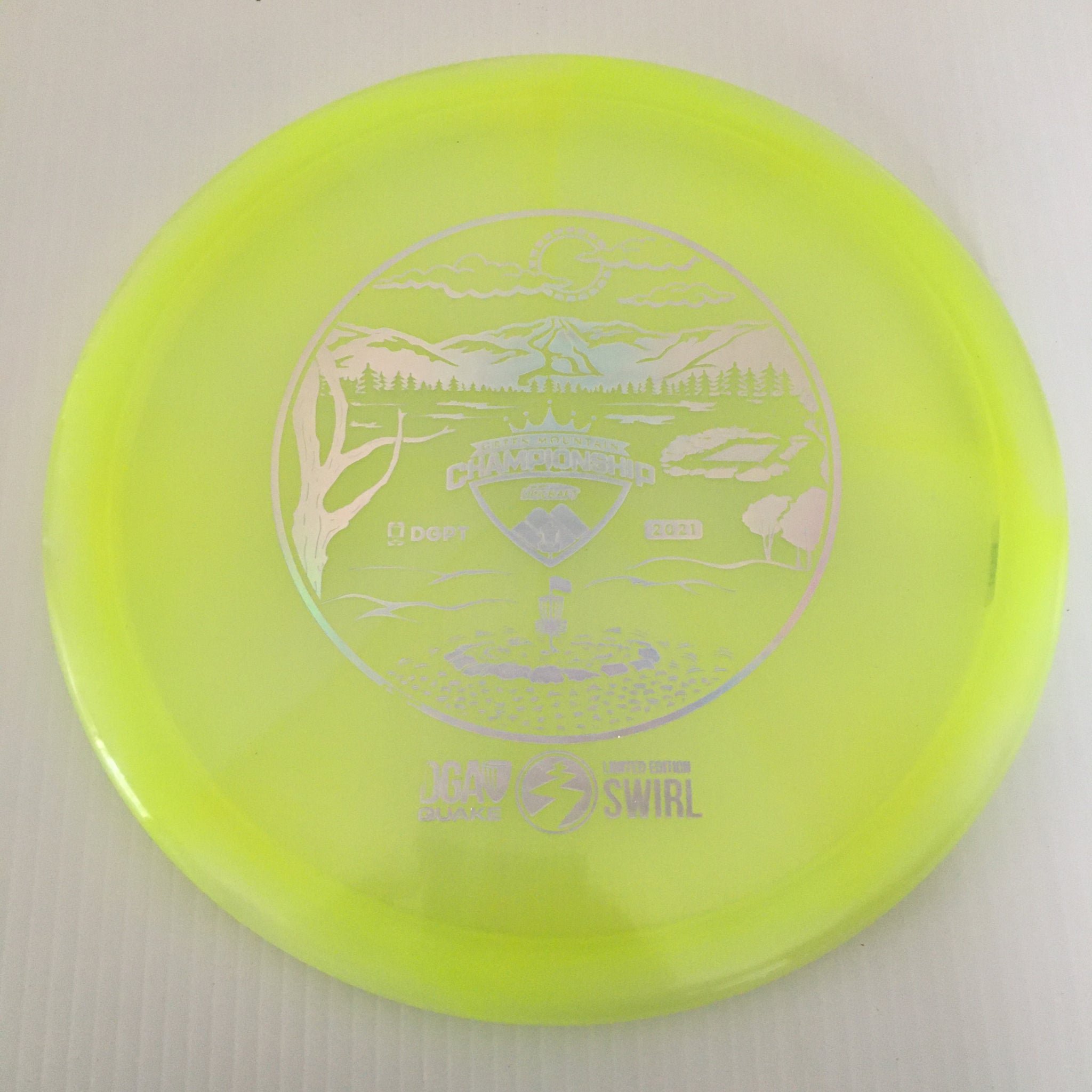DGA Limited Edition 2021 Green Mountain Championships Swirl Quake 5/3/0/3