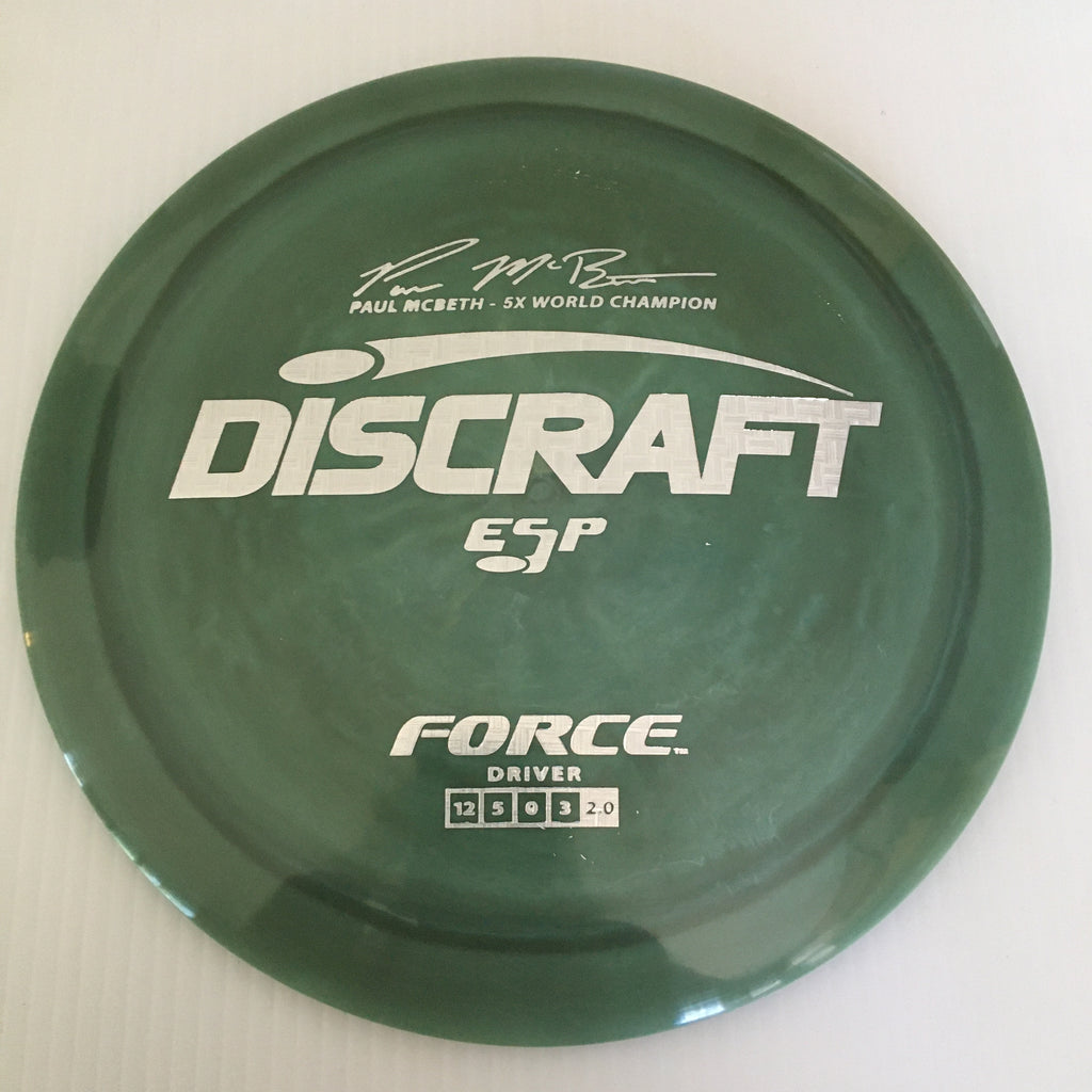 Discraft 5x Paul McBeth ESP Force 12/5/0/3 (170-172 grams)