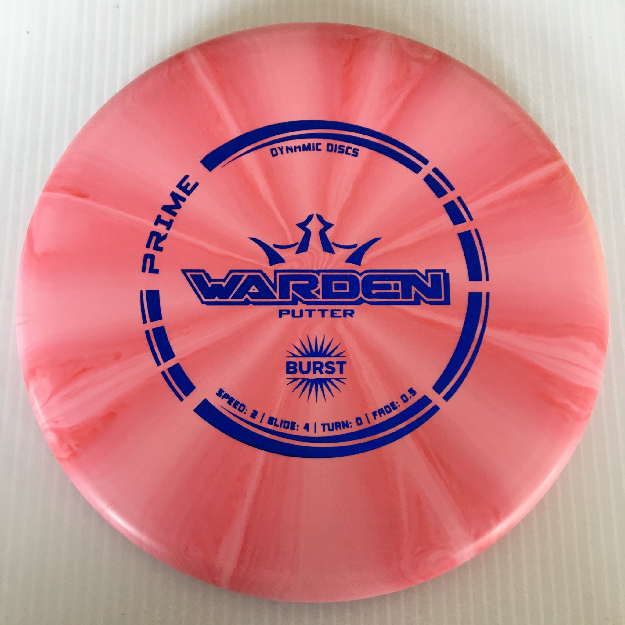 Dynamic Discs Prime Burst Warden 2/4/0/0.5