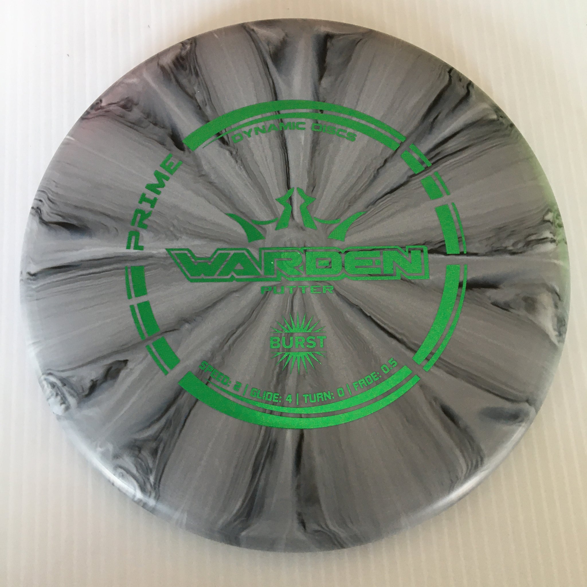 Dynamic Discs Prime Burst Warden 2/4/0/0.5