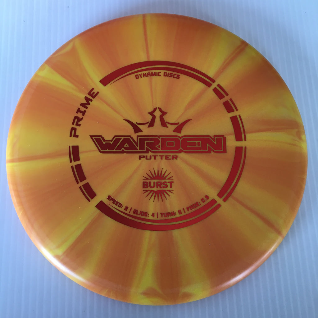Dynamic Discs Prime Burst Warden 2/4/0/0.5