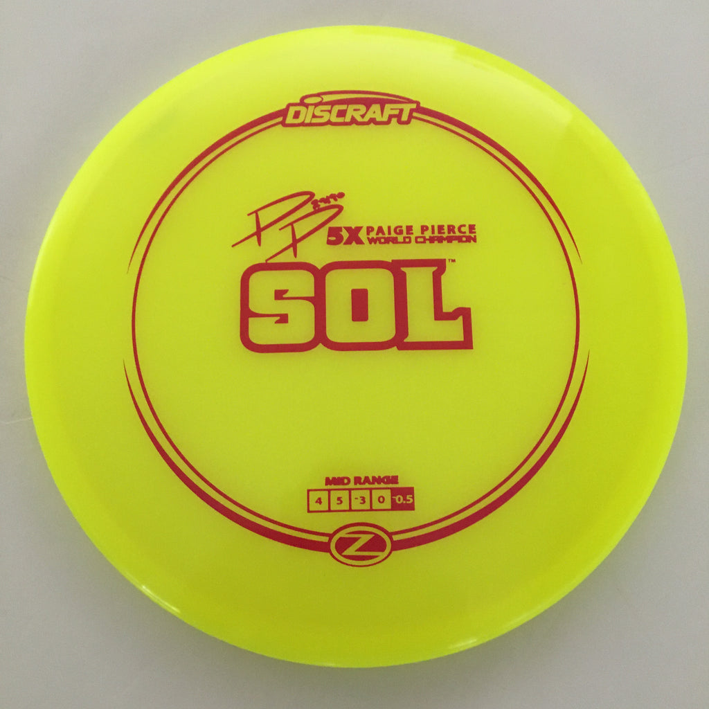 Discraft 5x Paige Pierce Z Sol 4/5/-3/0