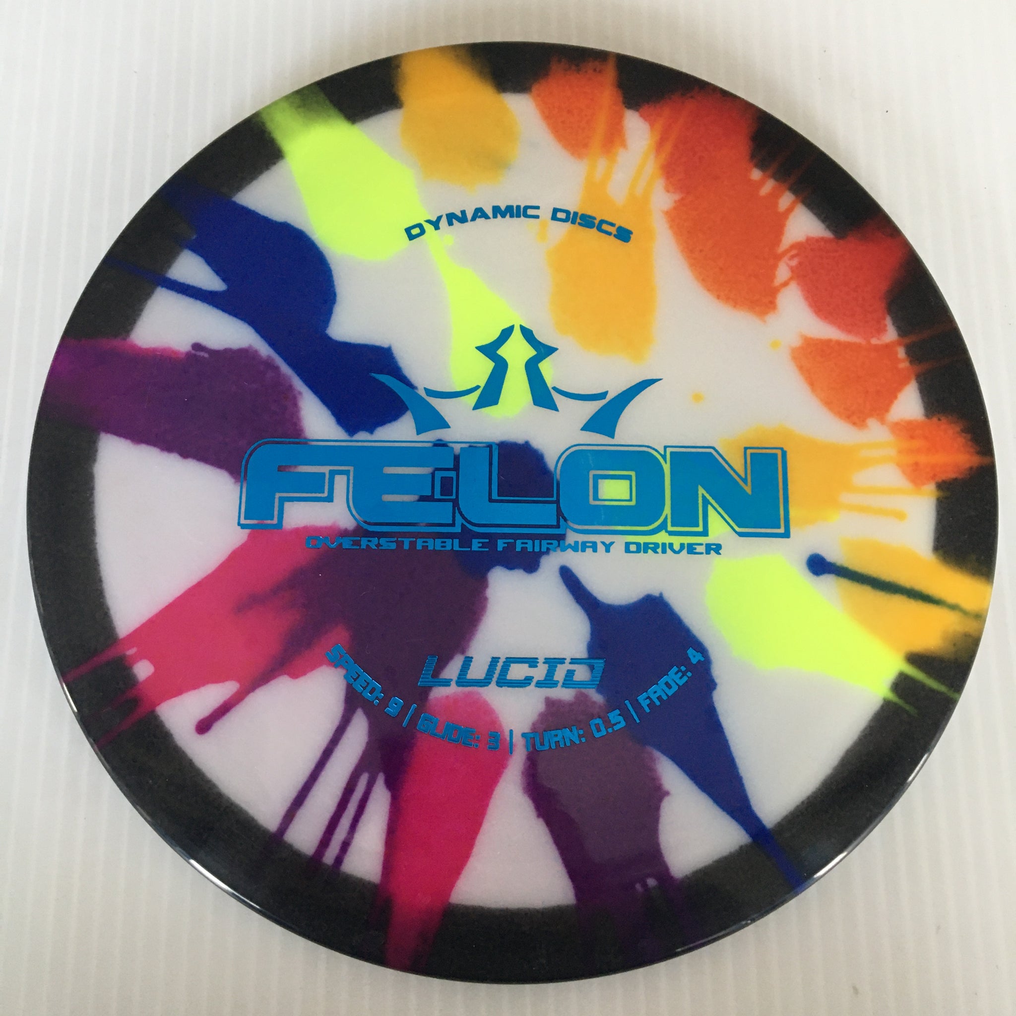 Dynamic Discs MyDye Lucid Felon 9/3/0.5/4