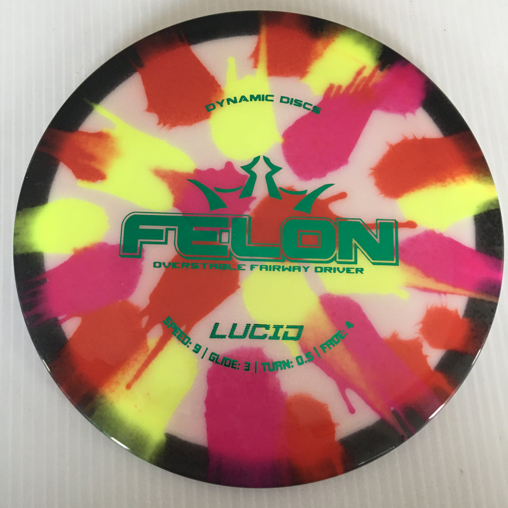 Dynamic Discs MyDye Lucid Felon 9/3/0.5/4