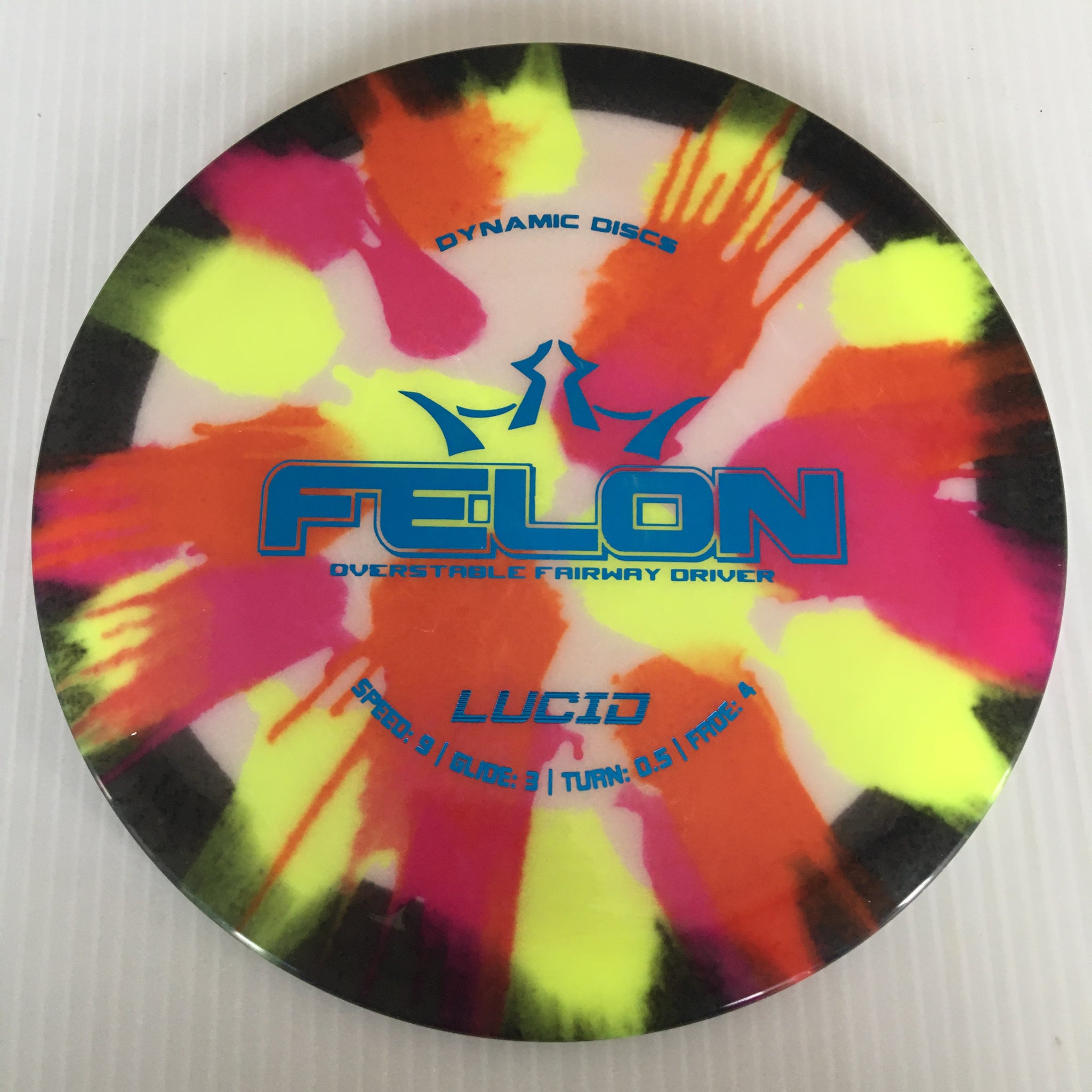 Dynamic Discs MyDye Lucid Felon 9/3/0.5/4