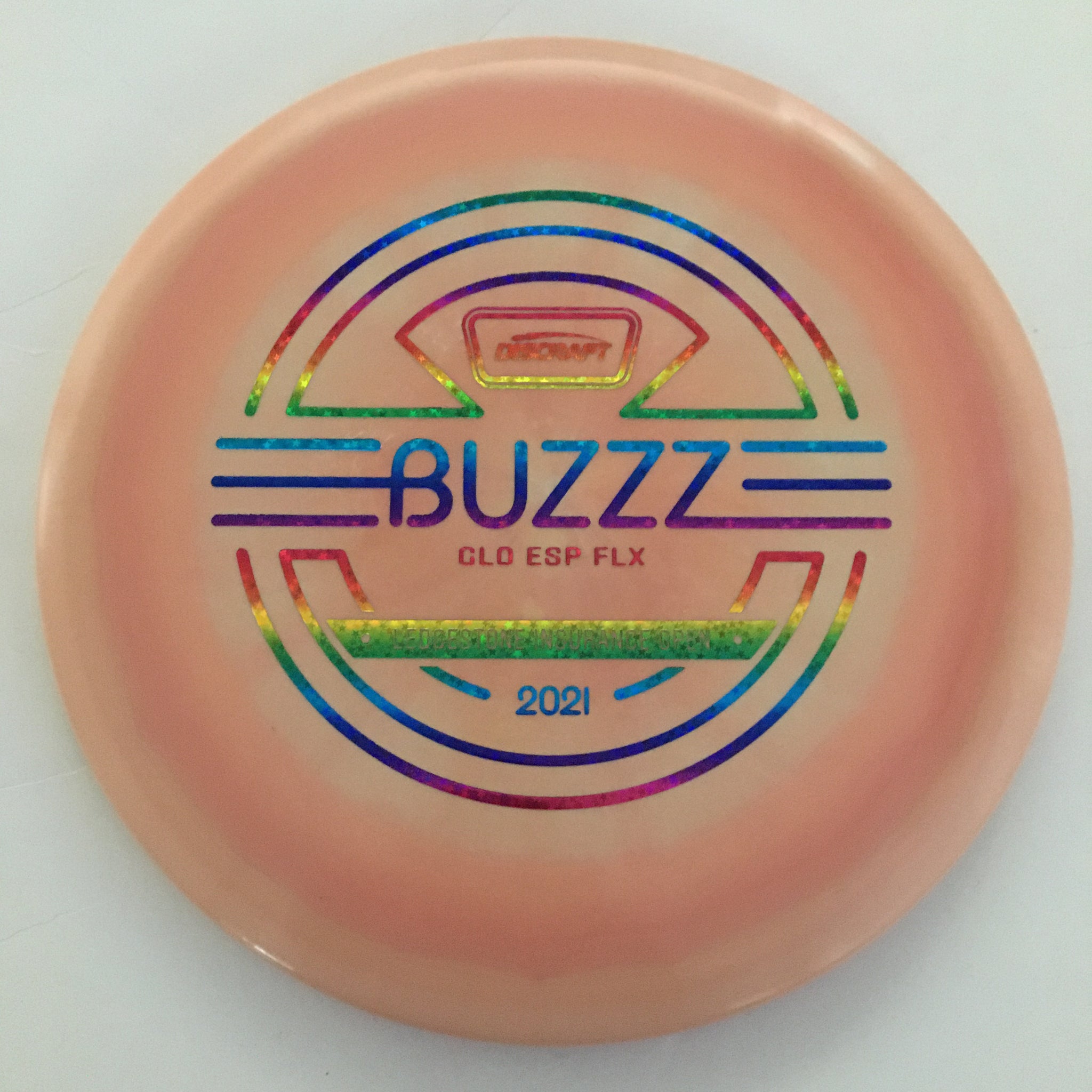 Discraft 2021 Ledgestone GLO ESP FLX Buzzz 5/4/-1/1