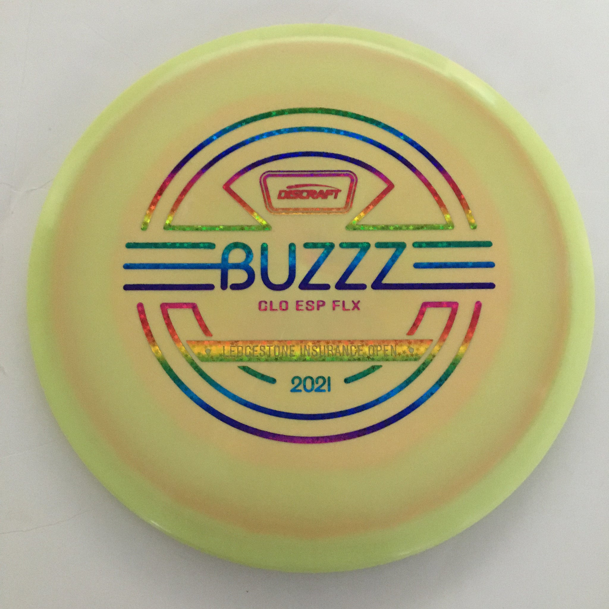 Discraft 2021 Ledgestone GLO ESP FLX Buzzz 5/4/-1/1