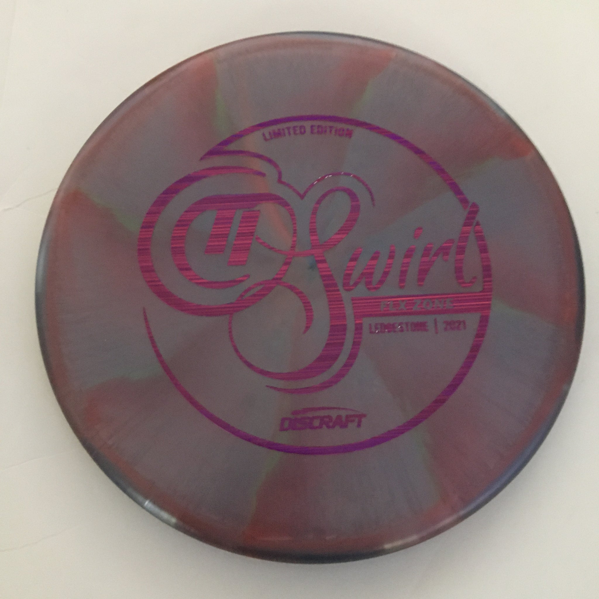 Discraft 2021 Ledgestone Titanium Swirl FLX Zone 4/3/0/3