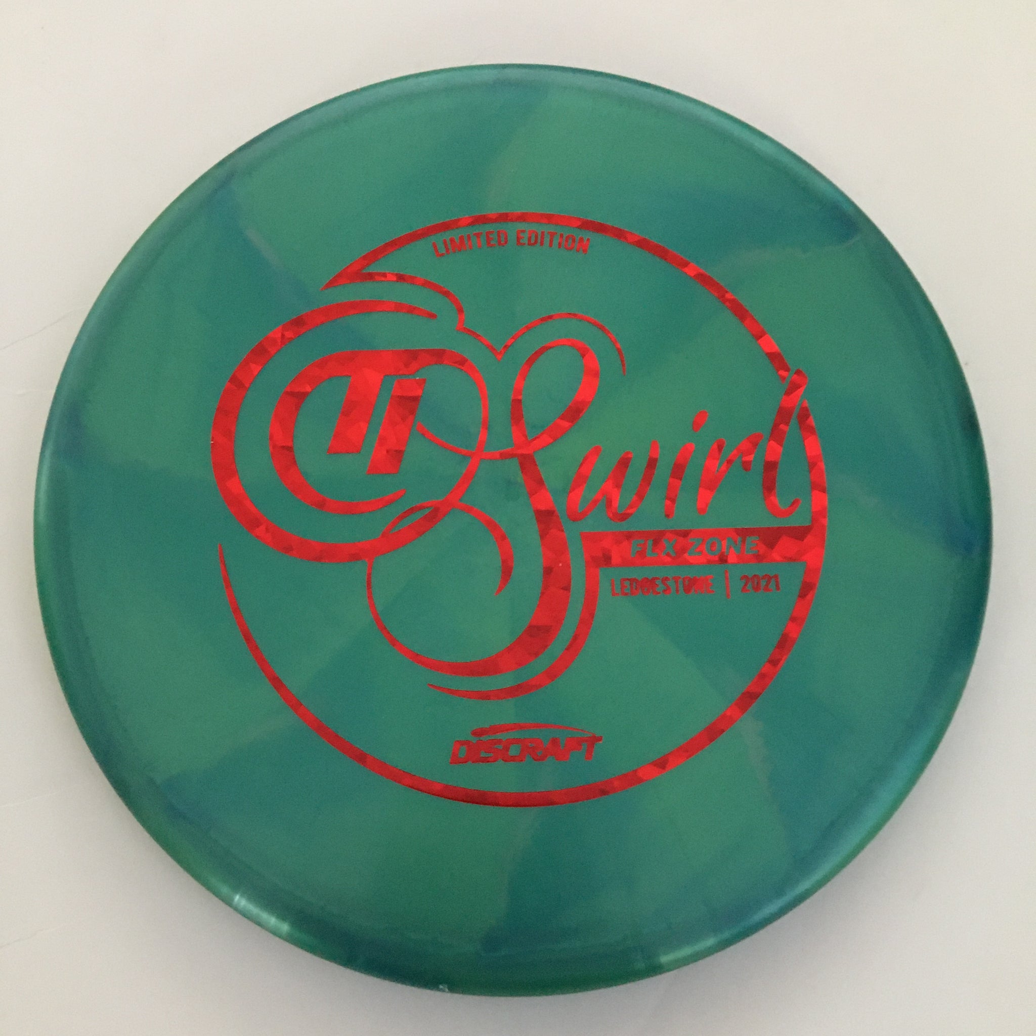 Discraft 2021 Ledgestone Titanium Swirl FLX Zone 4/3/0/3
