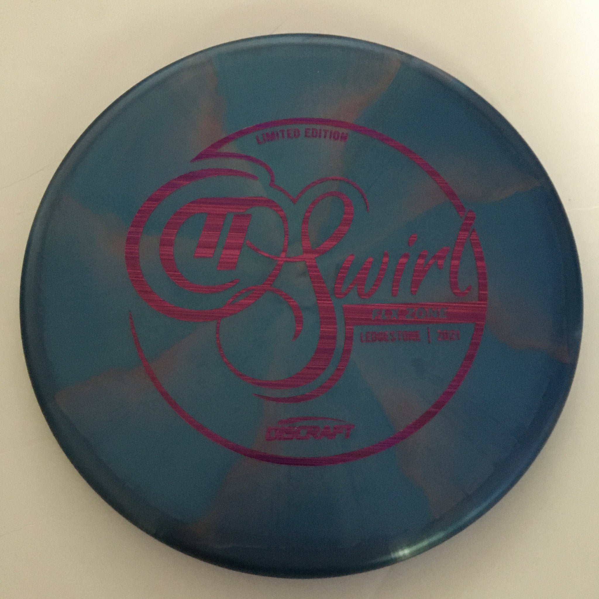 Discraft 2021 Ledgestone Titanium Swirl FLX Zone 4/3/0/3