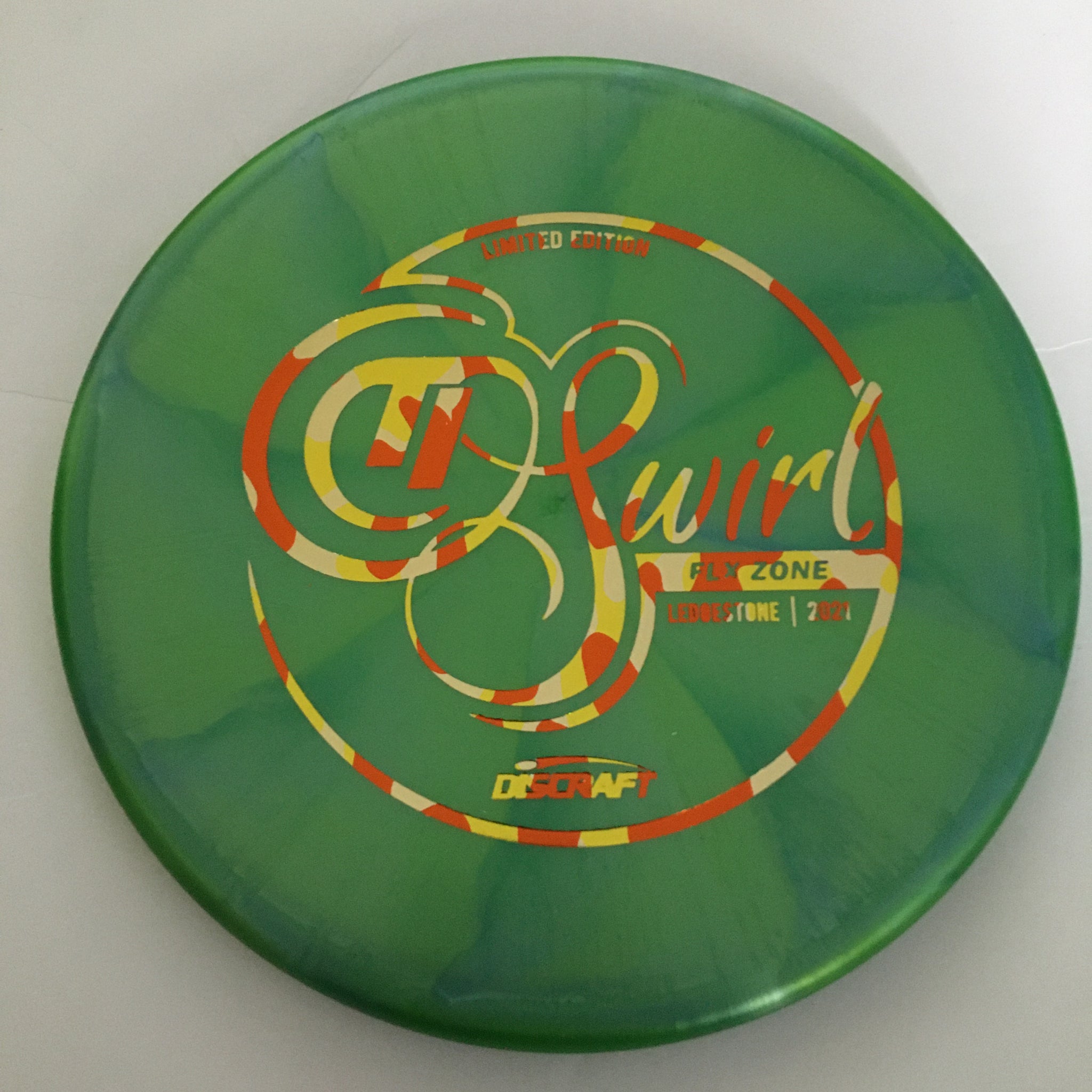 Discraft 2021 Ledgestone Titanium Swirl FLX Zone 4/3/0/3