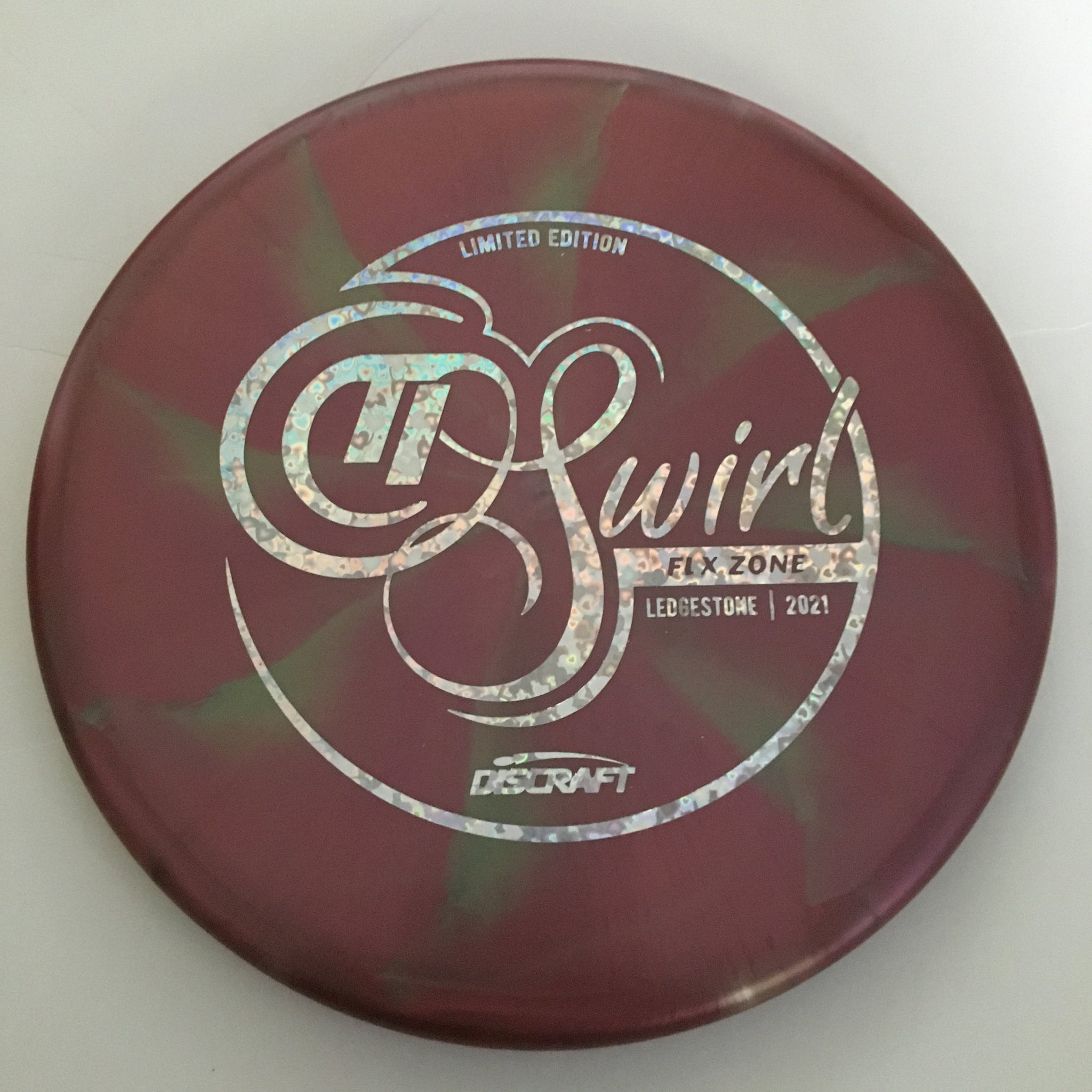 Discraft 2021 Ledgestone Titanium Swirl FLX Zone 4/3/0/3