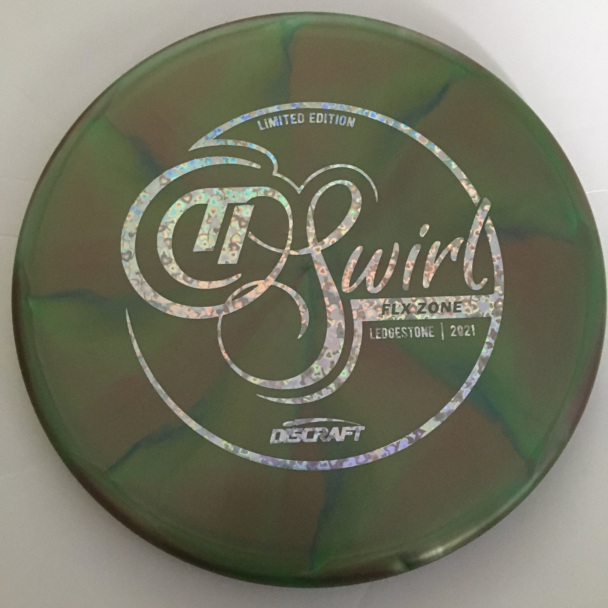 Discraft 2021 Ledgestone Titanium Swirl FLX Zone 4/3/0/3