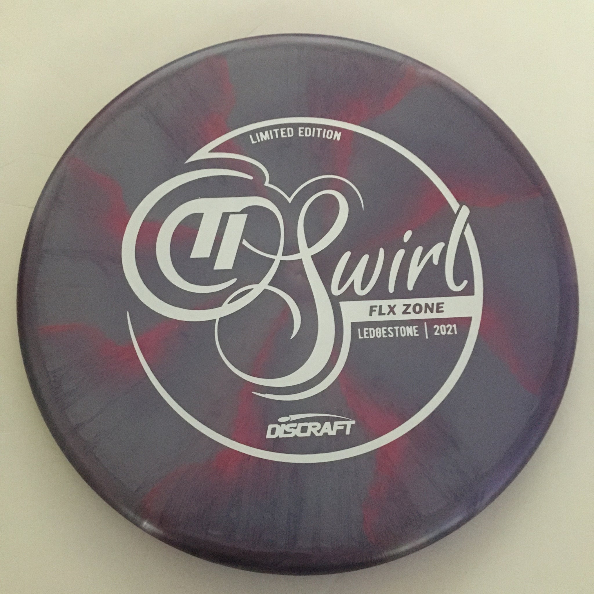 Discraft 2021 Ledgestone Titanium Swirl FLX Zone 4/3/0/3