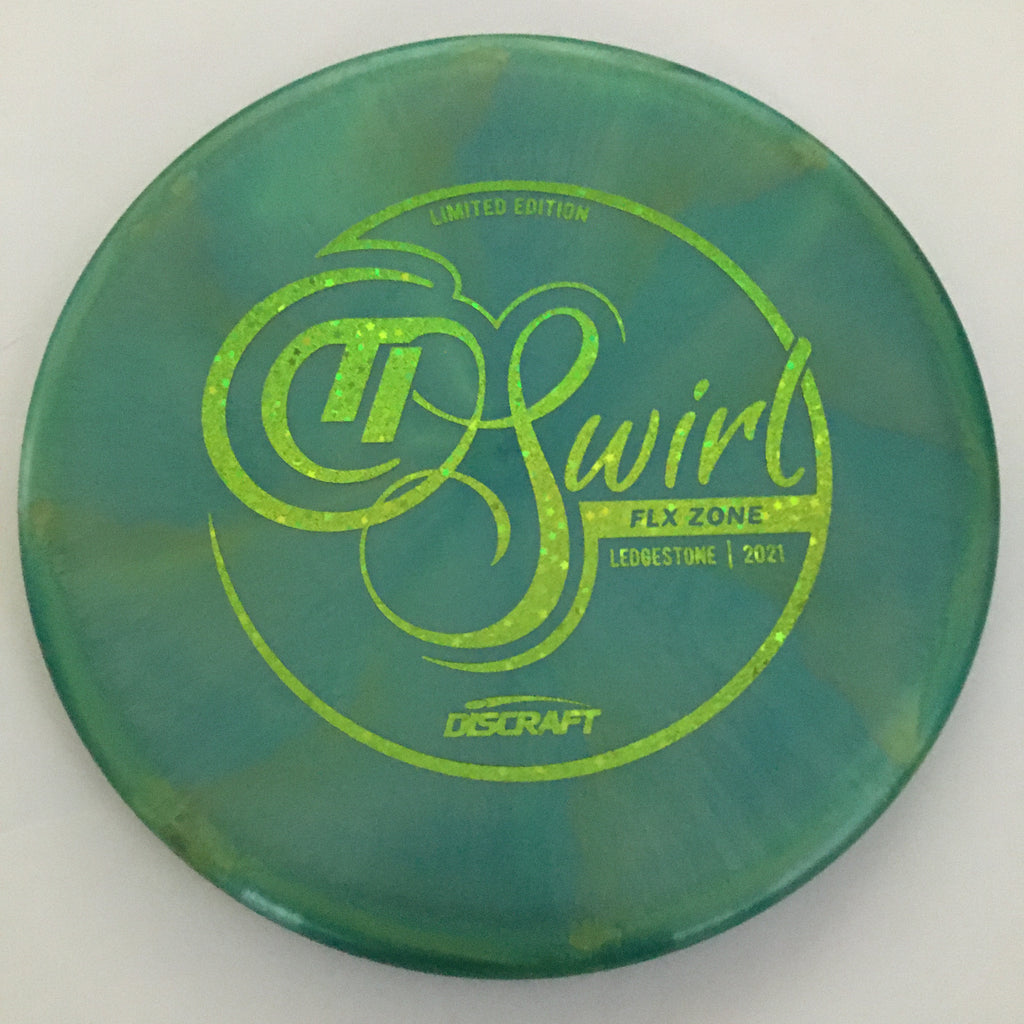 Discraft 2021 Ledgestone Titanium Swirl FLX Zone 4/3/0/3