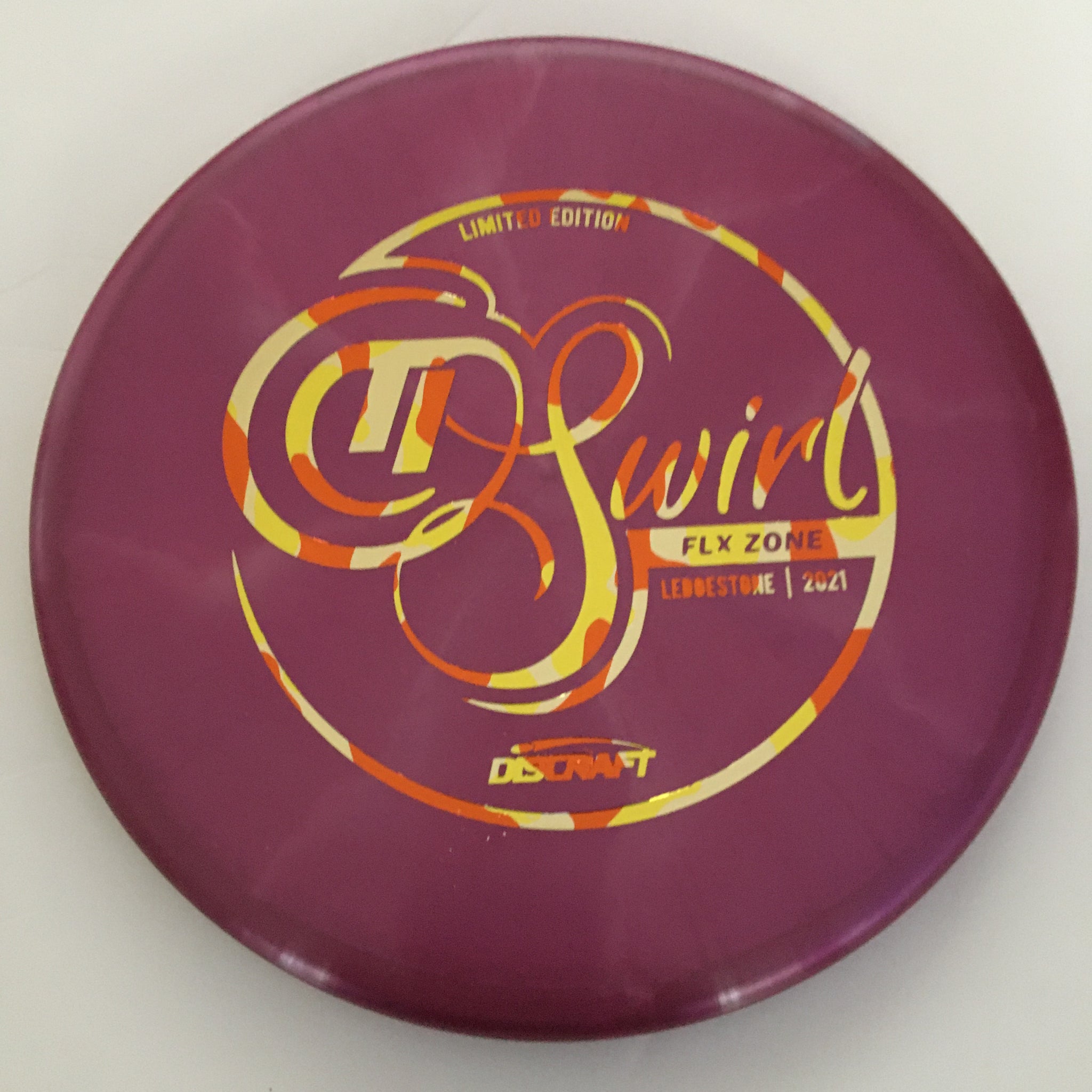 Discraft 2021 Ledgestone Titanium Swirl FLX Zone 4/3/0/3