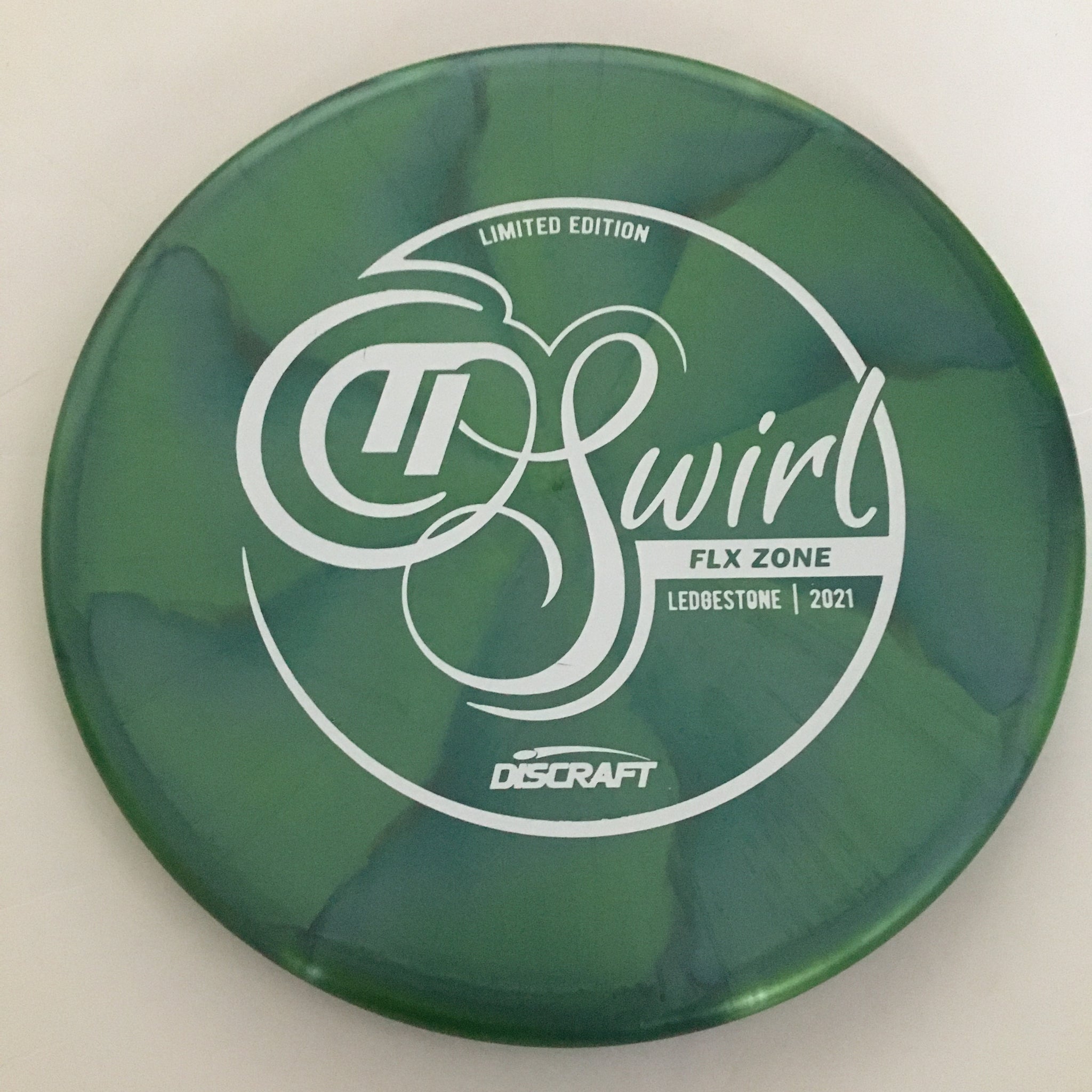 Discraft 2021 Ledgestone Titanium Swirl FLX Zone 4/3/0/3