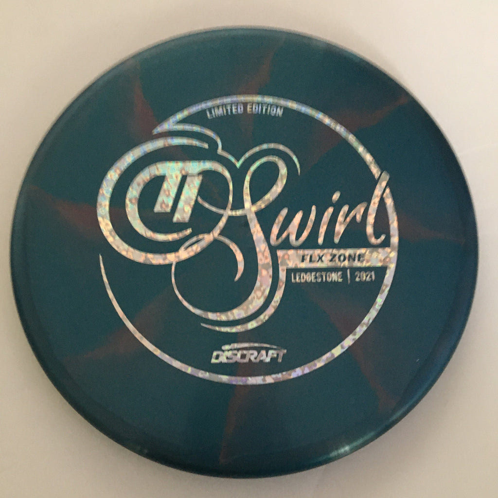 Discraft 2021 Ledgestone Titanium Swirl FLX Zone 4/3/0/3