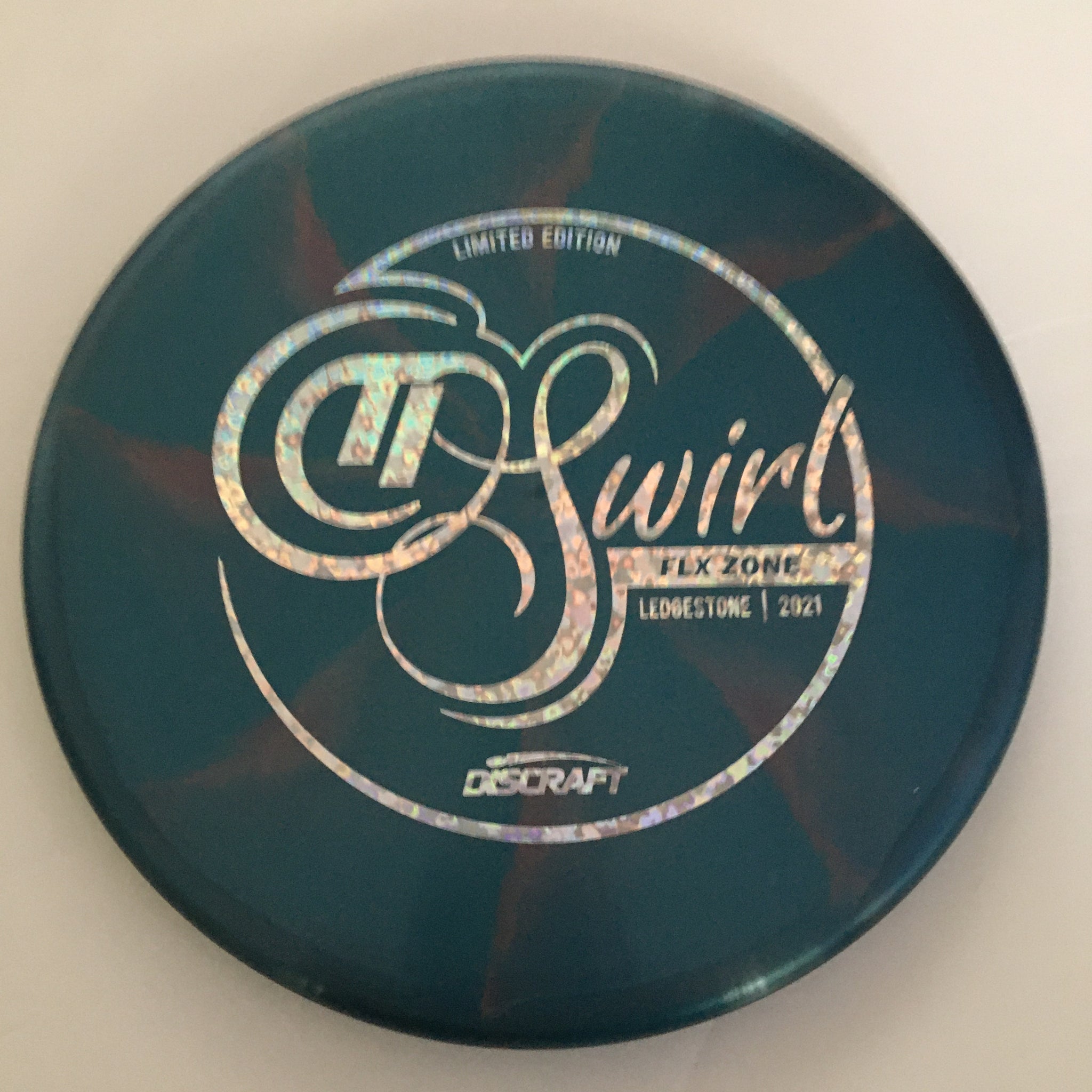 Discraft 2021 Ledgestone Titanium Swirl FLX Zone 4/3/0/3