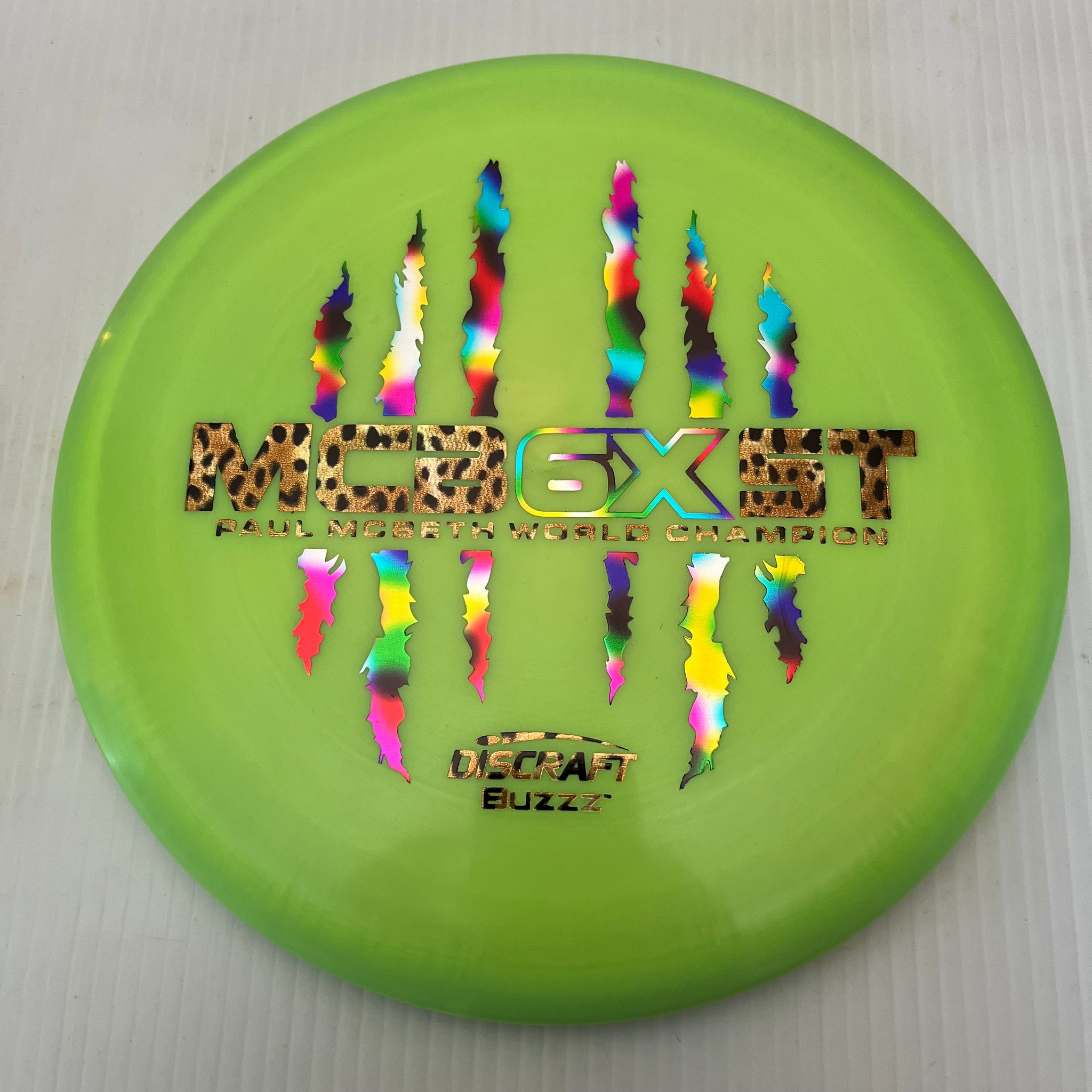 Discraft Paul McBeth 6x Claws Swirly ESP Buzzz 5/4/-1/1