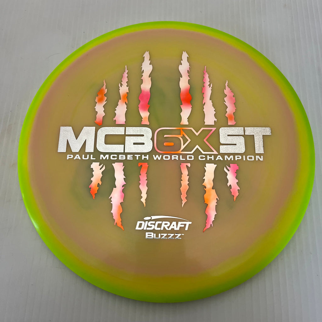 Discraft Paul McBeth 6x Claws Swirly ESP Buzzz 5/4/-1/1