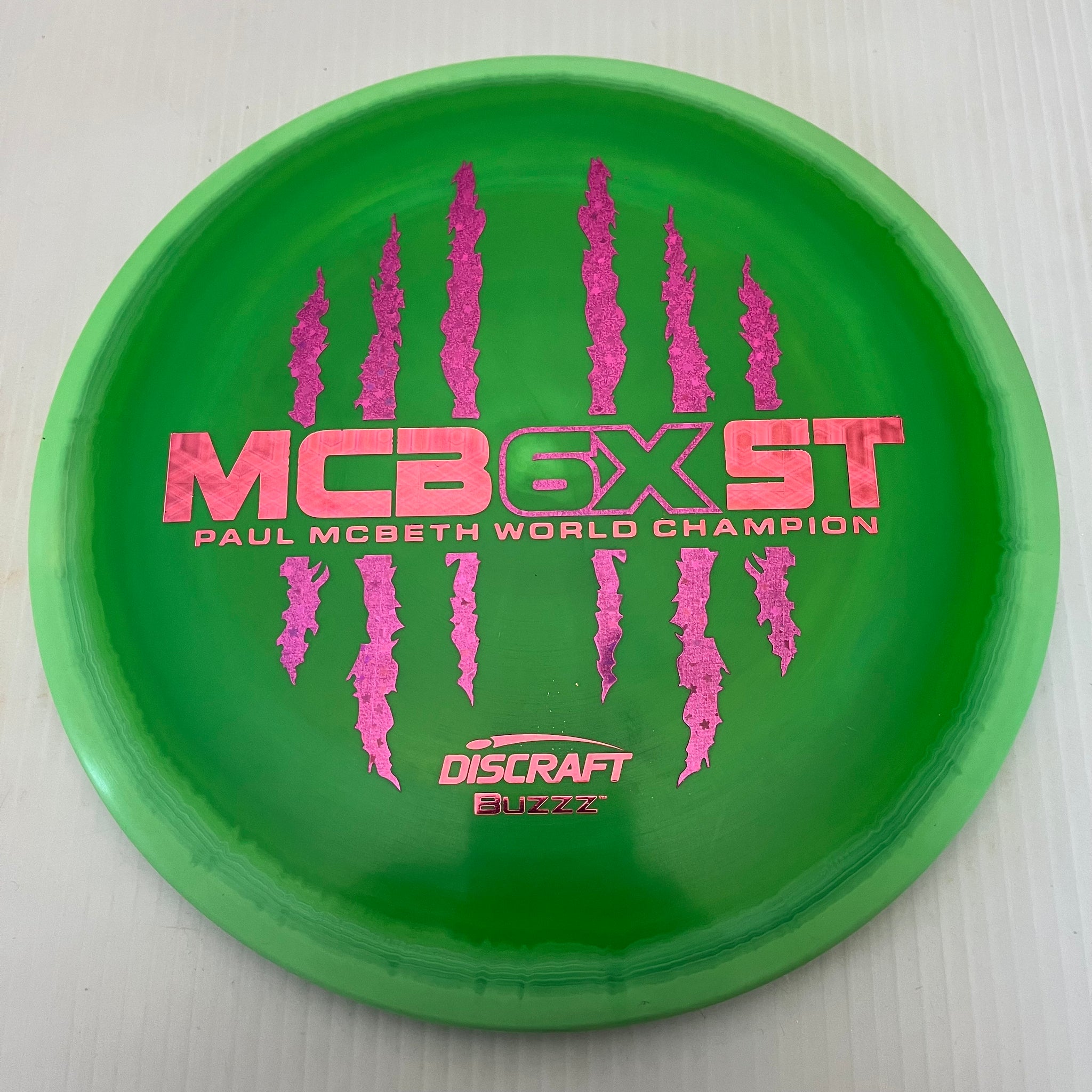 Discraft Paul McBeth 6x Claws Swirly ESP Buzzz 5/4/-1/1