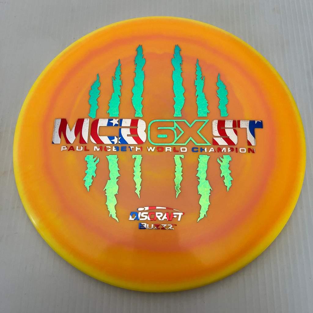 Discraft Paul McBeth 6x Claws Swirly ESP Buzzz 5/4/-1/1