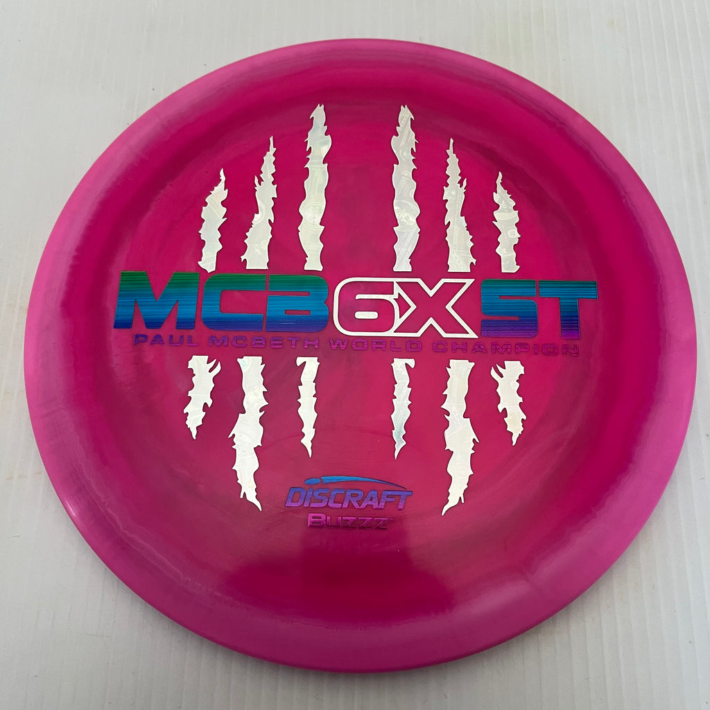 Discraft Paul McBeth 6x Claws Swirly ESP Buzzz 5/4/-1/1