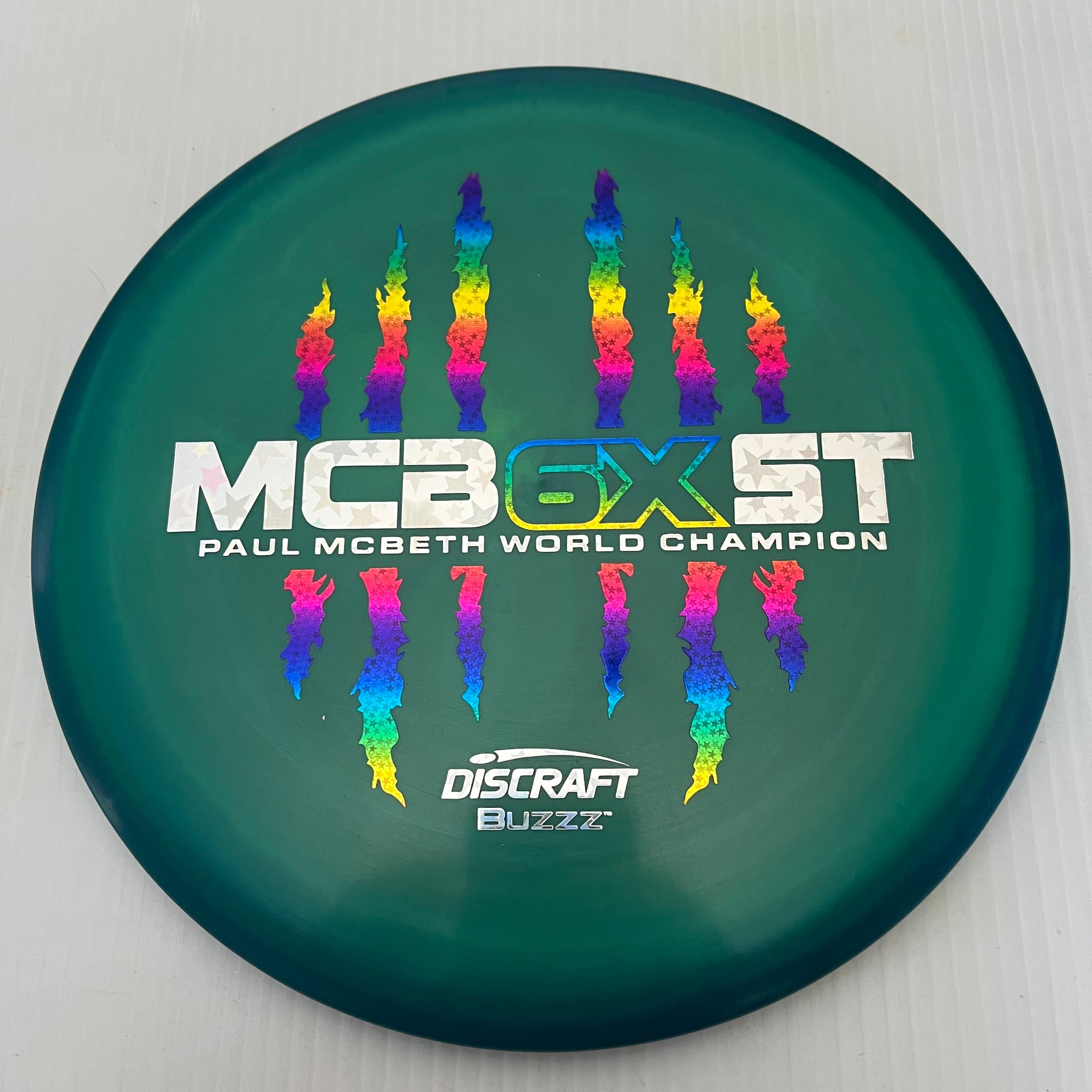 Discraft Paul McBeth 6x Claws Swirly ESP Buzzz 5/4/-1/1