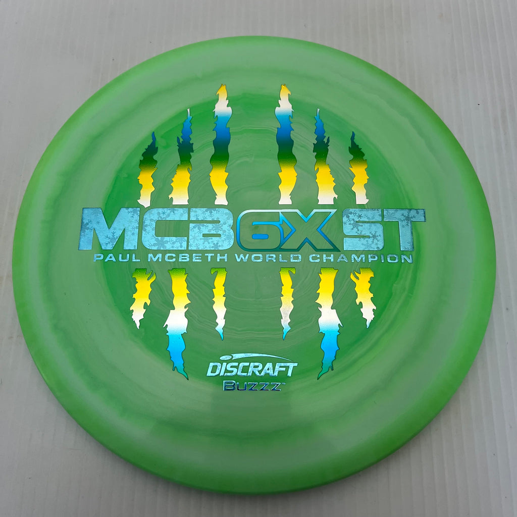 Discraft Paul McBeth 6x Claws Swirly ESP Buzzz 5/4/-1/1