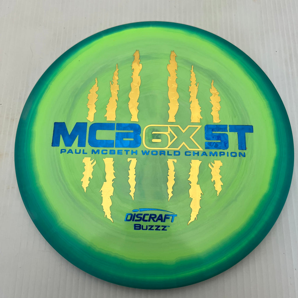 Discraft Paul McBeth 6x Claws Swirly ESP Buzzz 5/4/-1/1