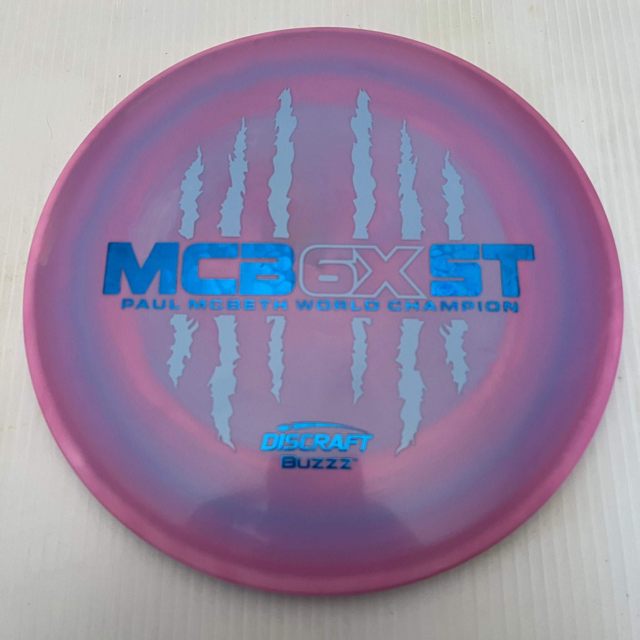 Discraft Paul McBeth 6x Claws Swirly ESP Buzzz 5/4/-1/1