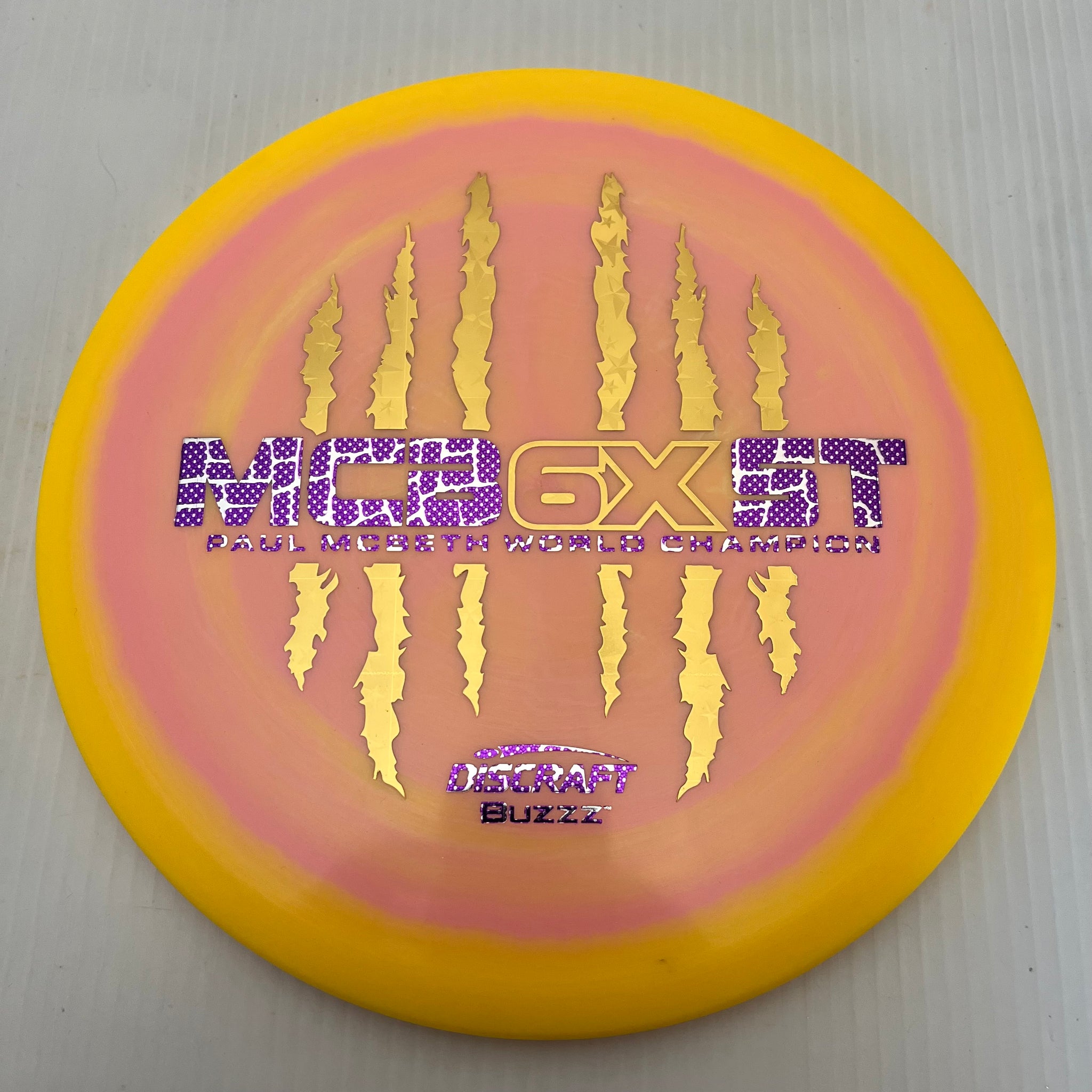 Discraft Paul McBeth 6x Claws Swirly ESP Buzzz 5/4/-1/1