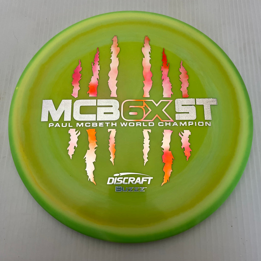 Discraft Paul McBeth 6x Claws Swirly ESP Buzzz 5/4/-1/1