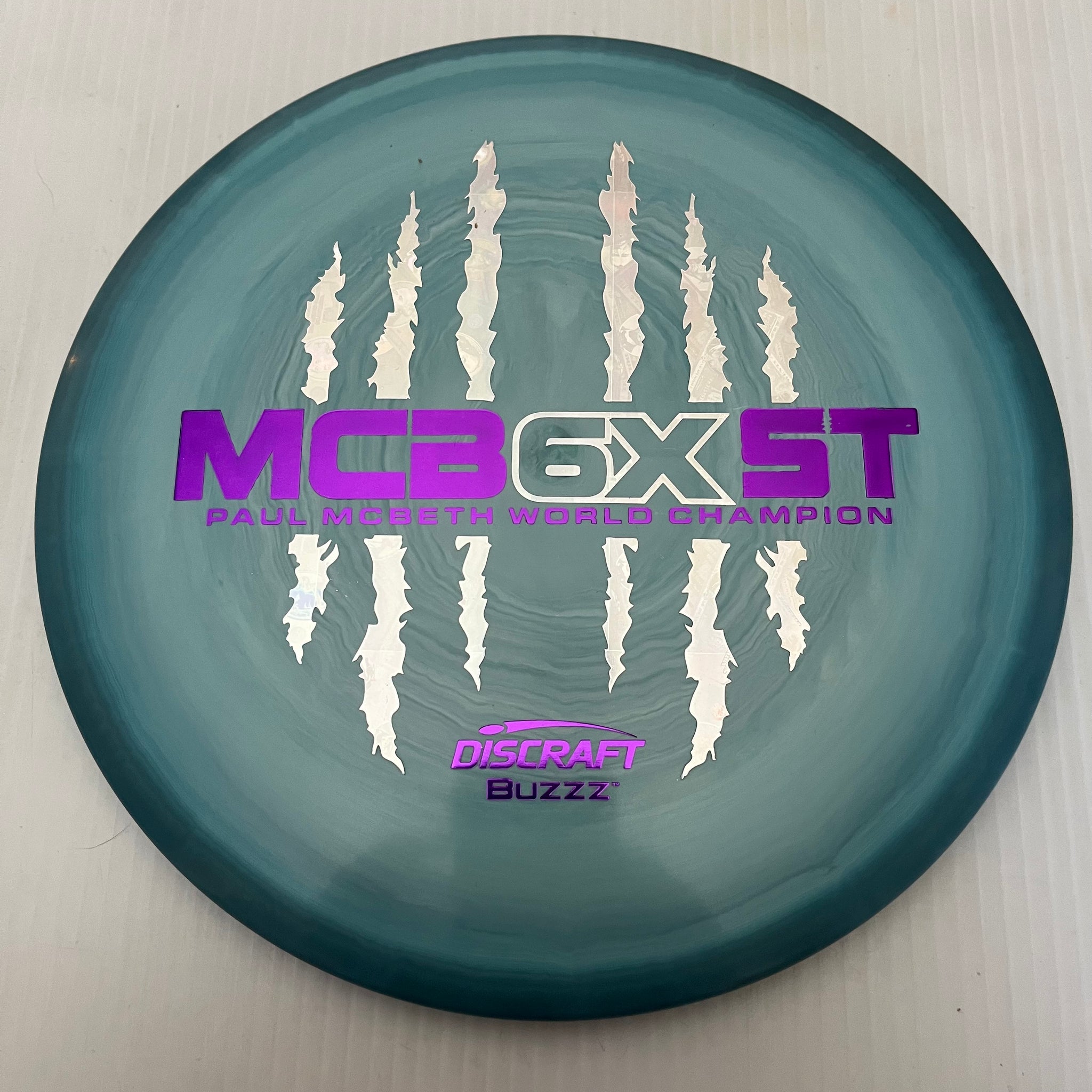 Discraft Paul McBeth 6x Claws Swirly ESP Buzzz 5/4/-1/1