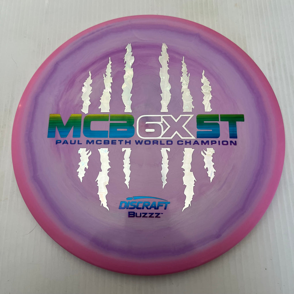 Discraft Paul McBeth 6x Claws Swirly ESP Buzzz 5/4/-1/1
