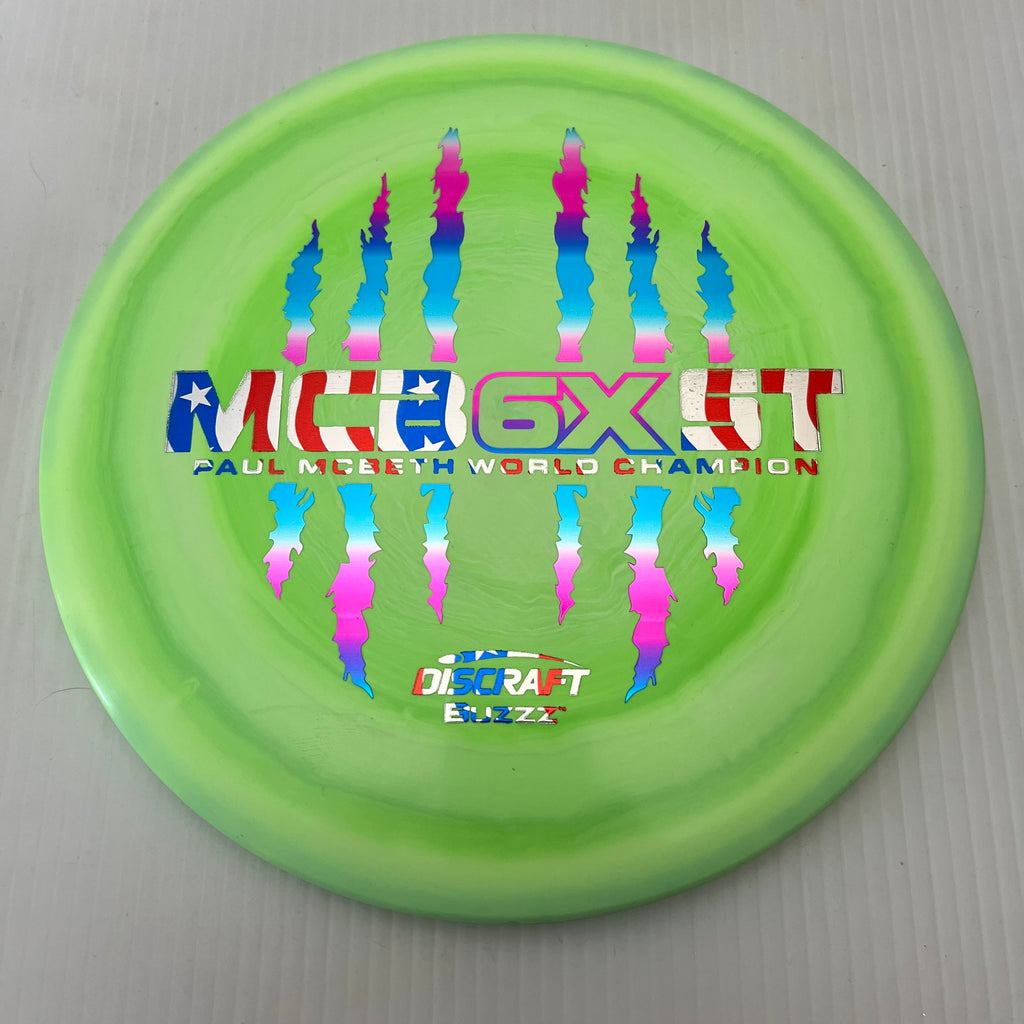 Discraft Paul McBeth 6x Claws Swirly ESP Buzzz 5/4/-1/1